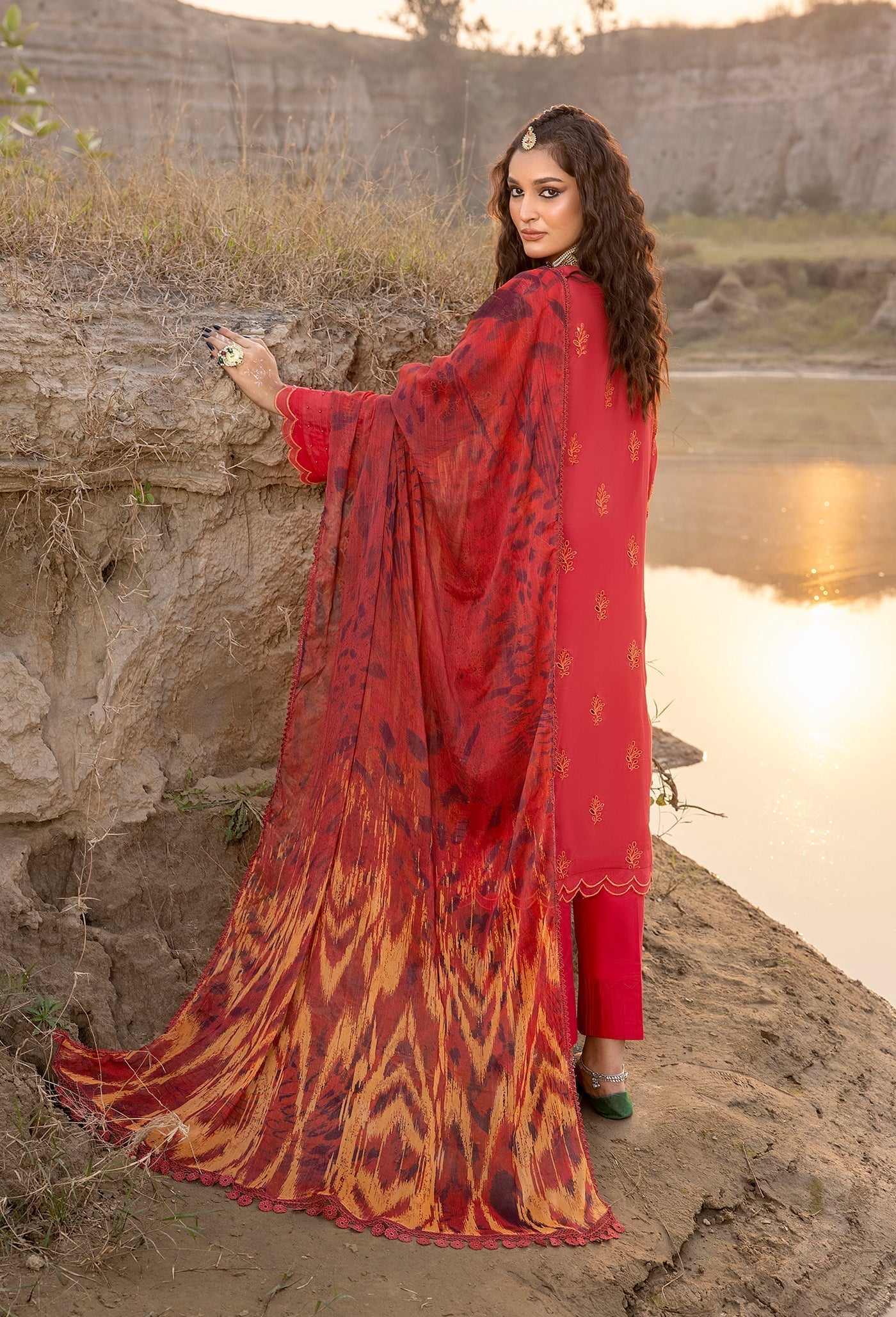 Adan Libaas Lawn By Hafsa Zia ADL101 -5527 - Mirha Fashion