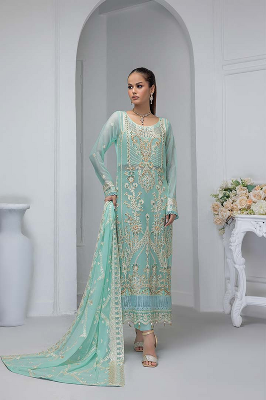 MANAHIL LAKHANI FORMAL CHIFFON COLLECTION | 2025 | AURA - 05