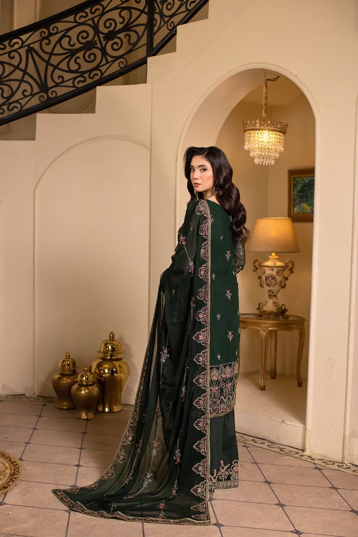 Rajkumari Formal By Sidra Aleem 3 PCS Unstitched 25 | Emeralda 06