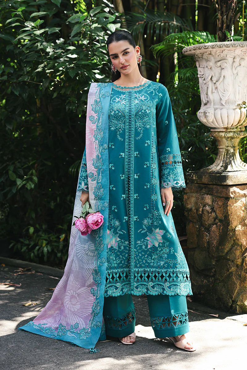 Qalamakar Qline Lawn Drop 1 Unstitched Collection 2026 | SAPPHIRE - Mirha Fashion