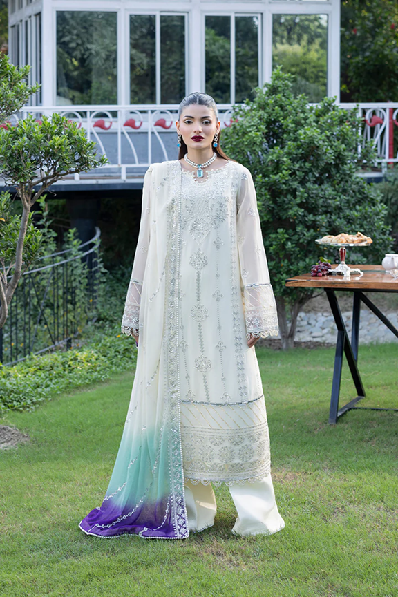 Manahil Lakhani Lamhae Festive 3 PCS Unstitched Collection 2025 | Lyra