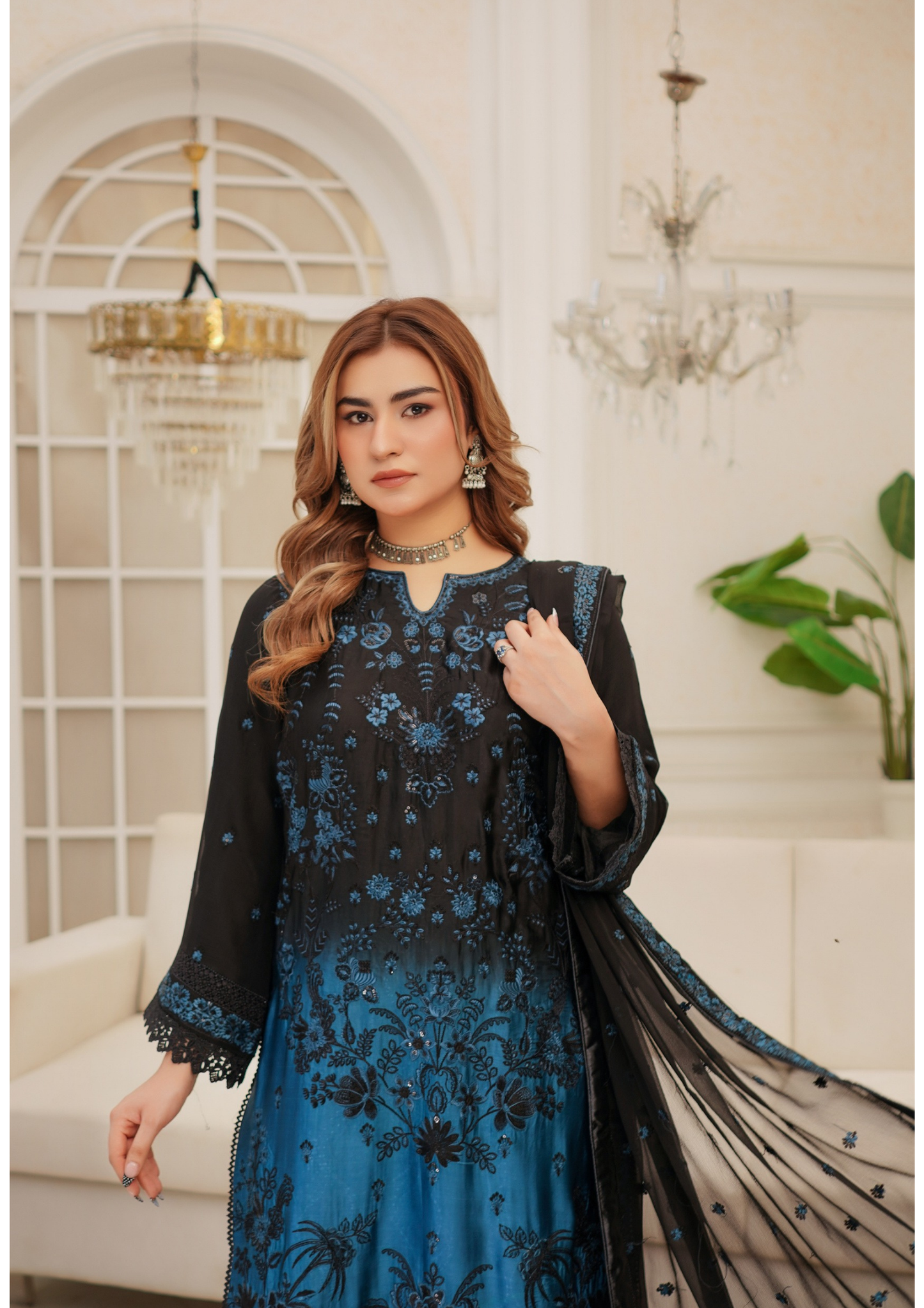 Agha Noor Silk Ready to Wear Collection Nov-2025 | Malaysian black