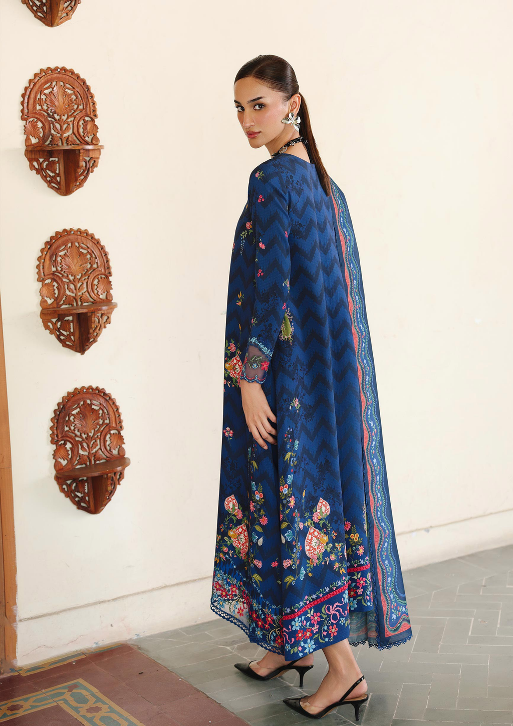 Qalamkar Qprints Winter 3PCS Unstitched Collection 2025 QW 02 B | Silas