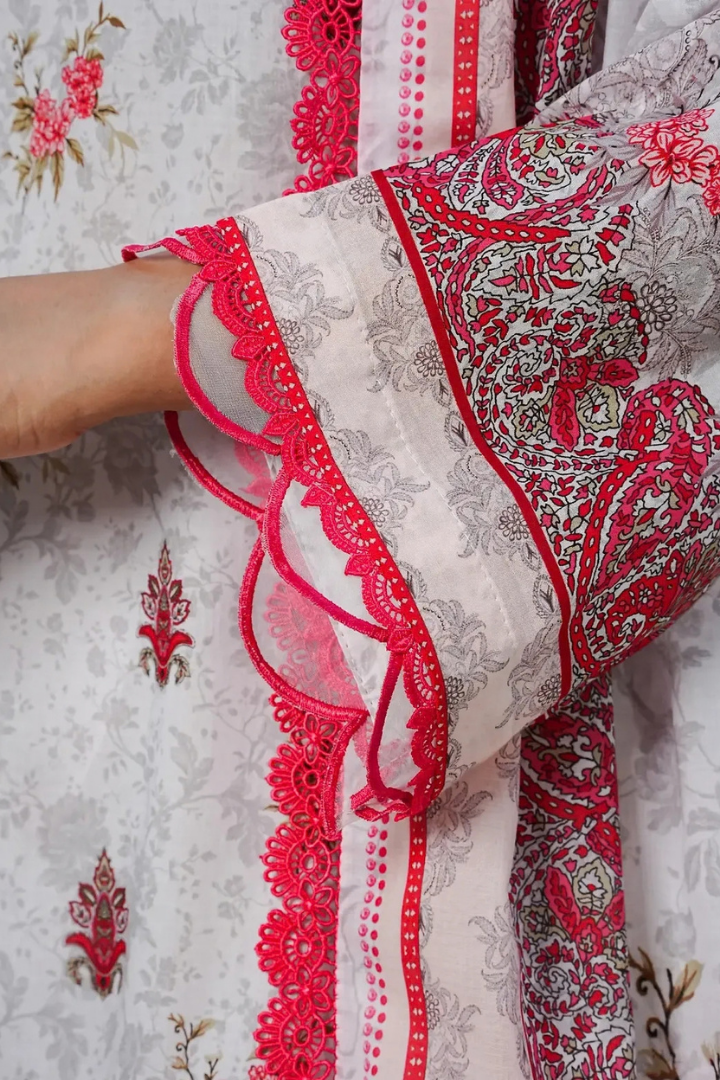 Shaanse Monsoon Luxury pret Cotton Ready to Wear Collection 2026 | White