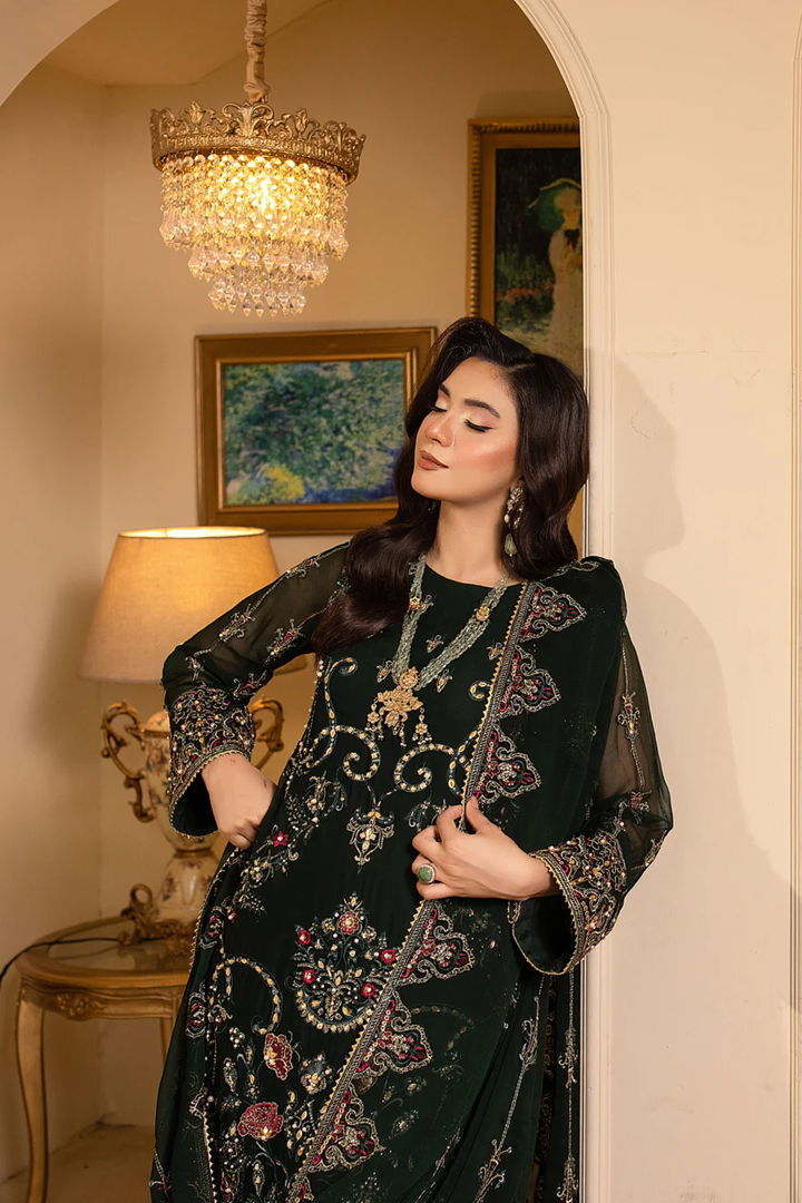 Rajkumari Formal By Sidra Aleem 3 PCS Unstitched 25 | Emeralda 06
