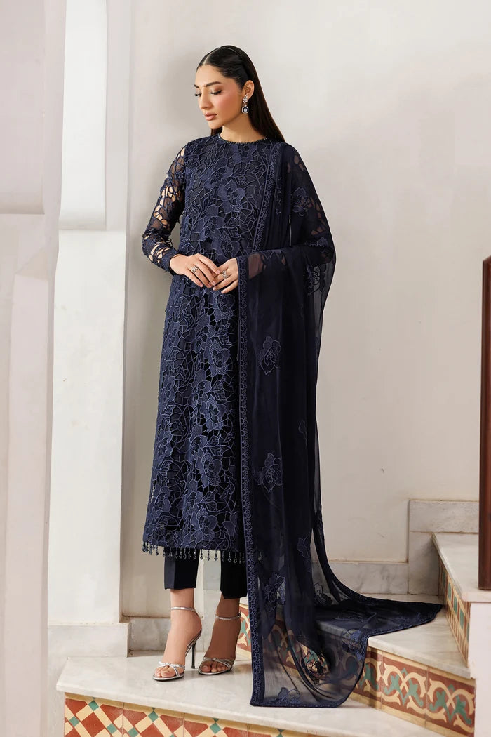 Zarif Formals Nourah Unstitched Collection | SARAYA 02