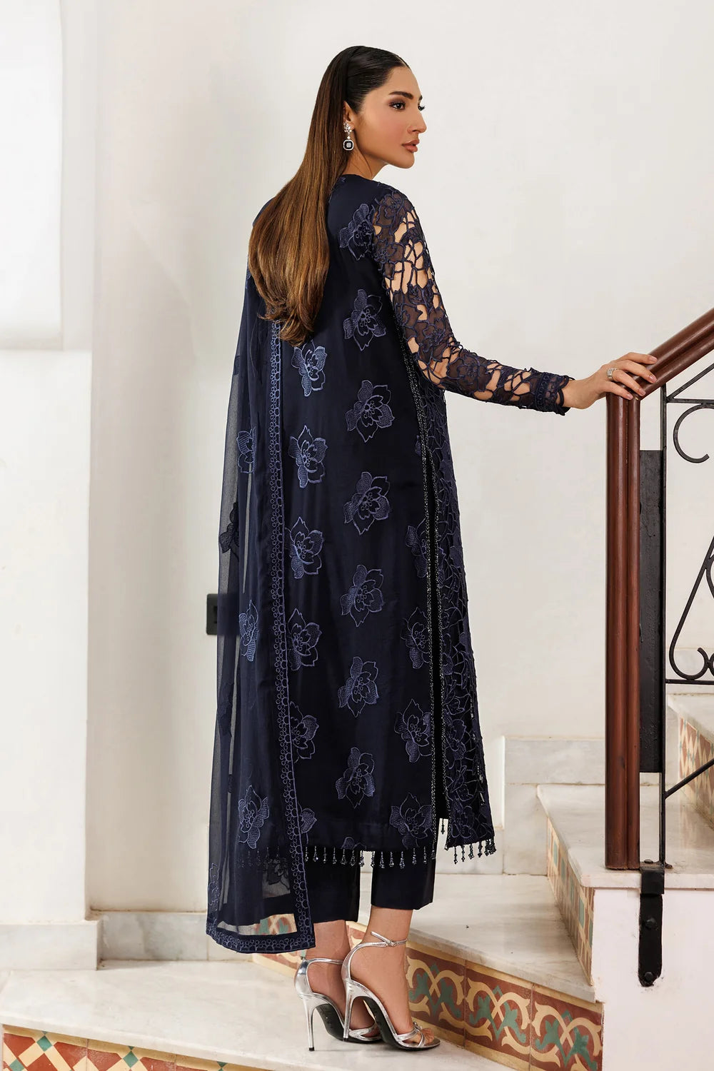 Zarif Formals Nourah Unstitched Collection | SARAYA 02