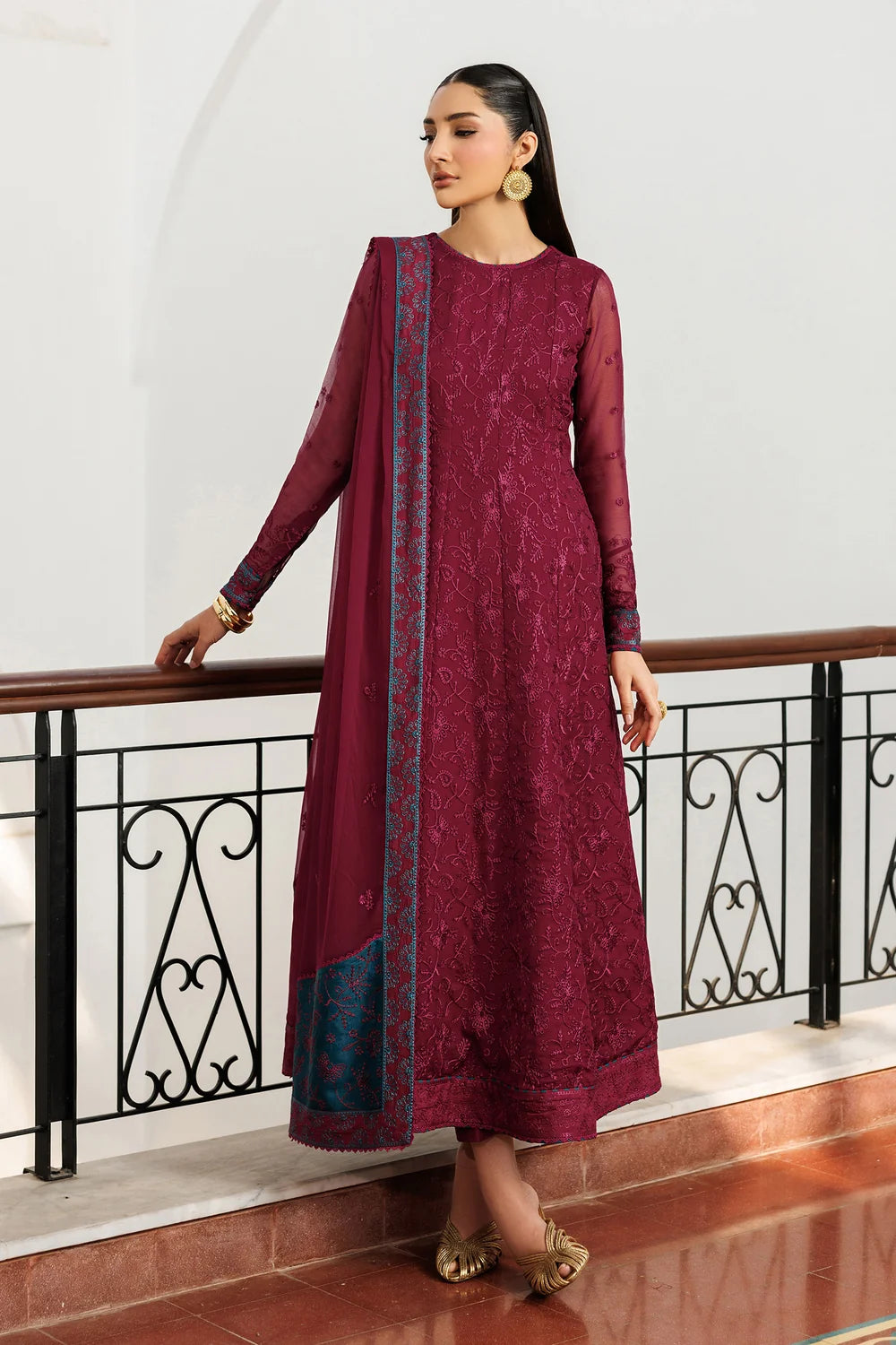Zarif Formals Nourah Unstitched Collection | MAHAL 04