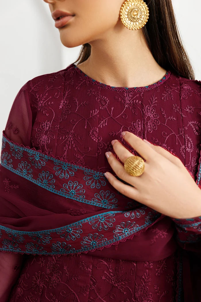 Zarif Formals Nourah Unstitched Collection | MAHAL 04