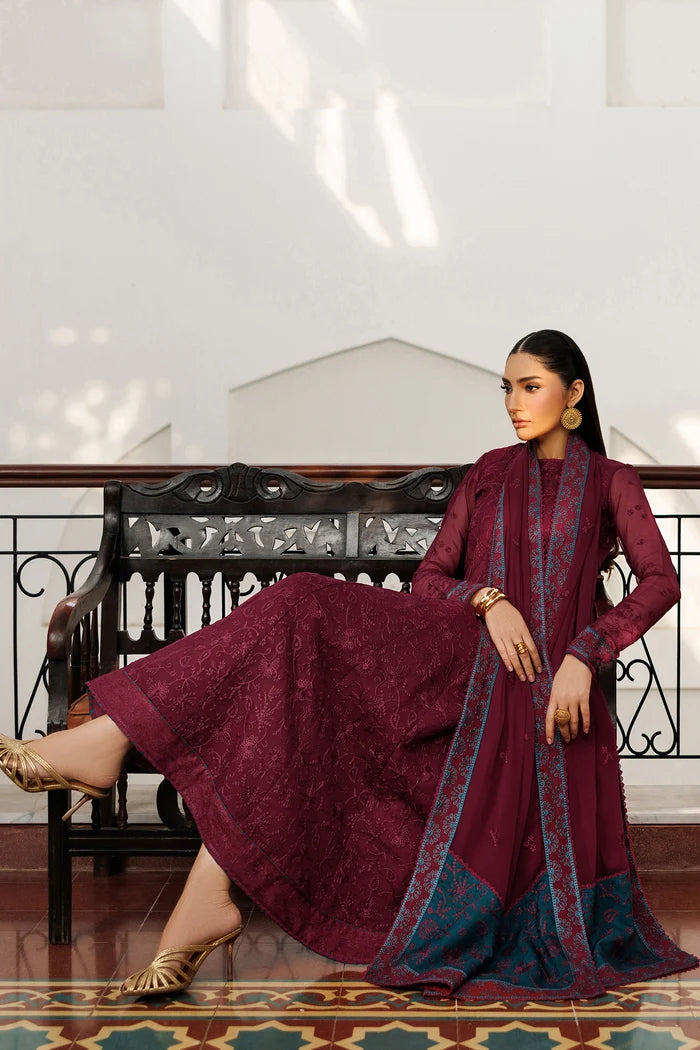 Zarif Formals Nourah Unstitched Collection | MAHAL 04