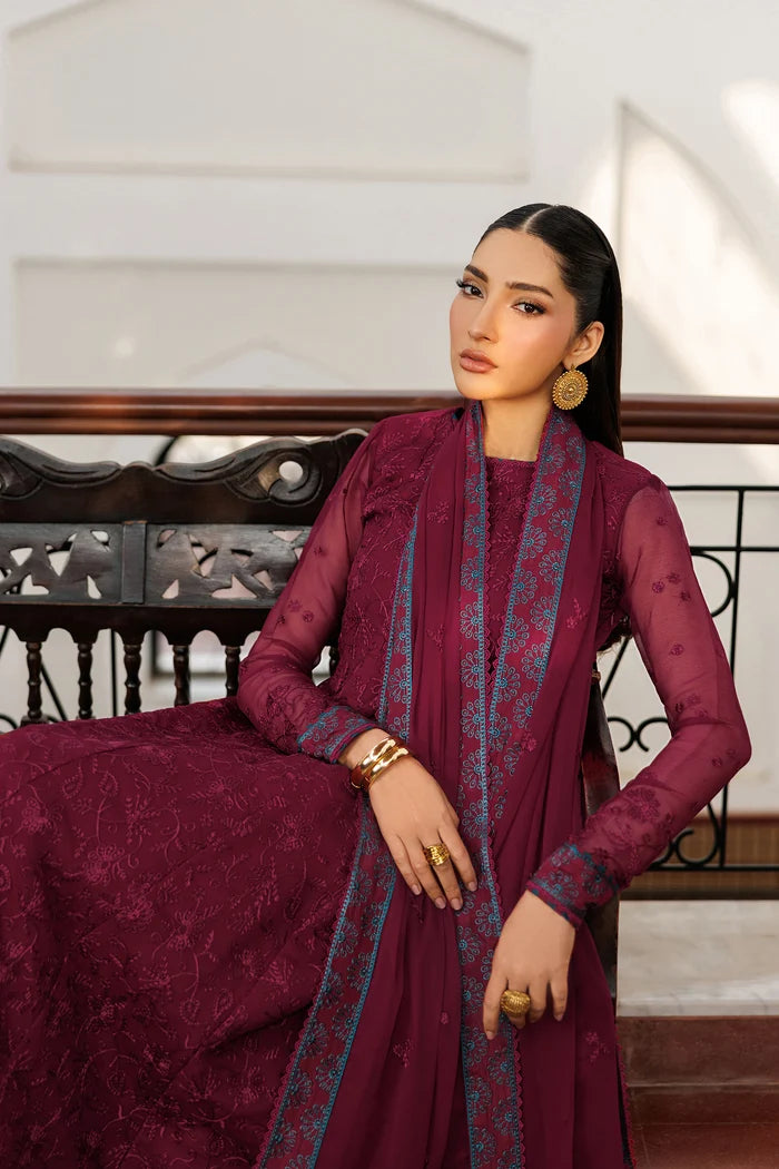 Zarif Formals Nourah Unstitched Collection | MAHAL 04