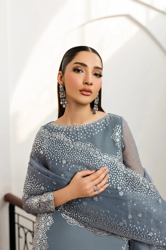Zarif Formals Nourah Unstitched Collection | ZARMINA 05