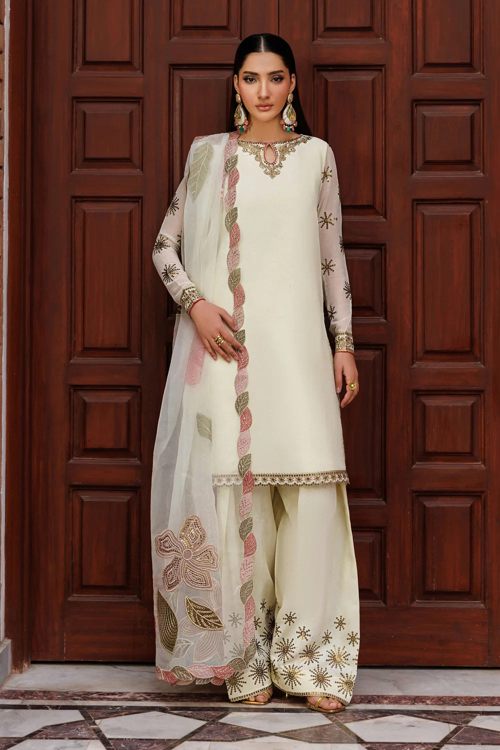Zarif Formals Nourah Unstitched Collection | AMANI 01