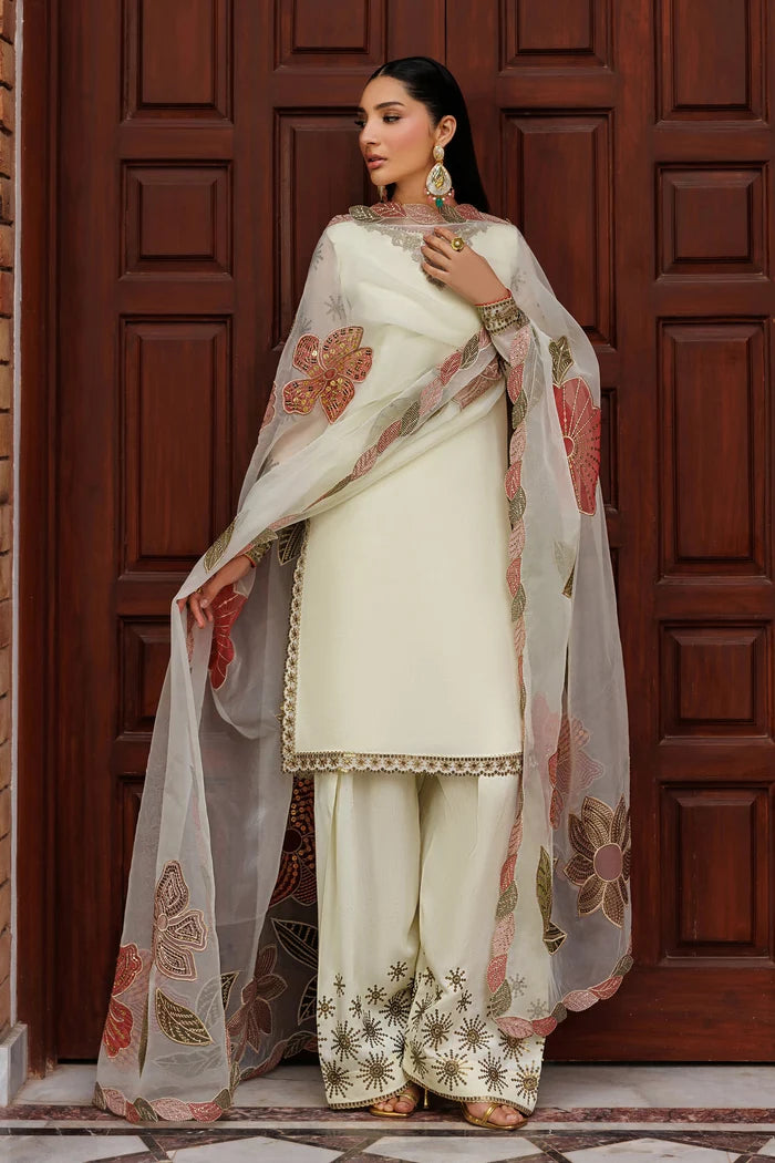 Zarif Formals Nourah Unstitched Collection | AMANI 01