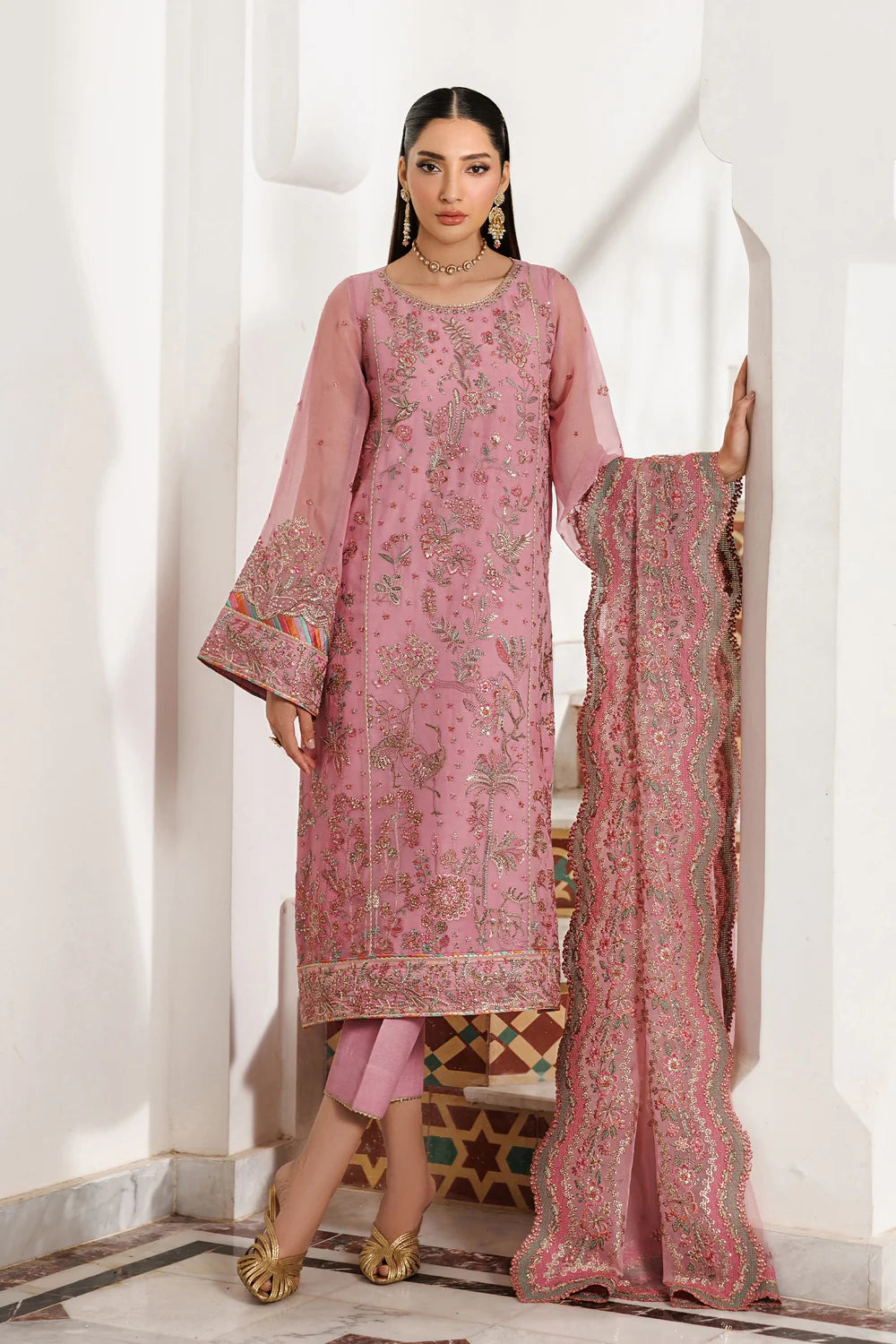 Zarif Formals Nourah Unstitched Collection | SHAYRA 03