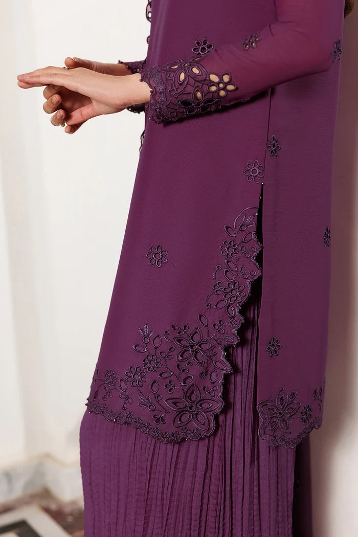 Zarif Formals Nourah Unstitched Collection | WADHAI 08