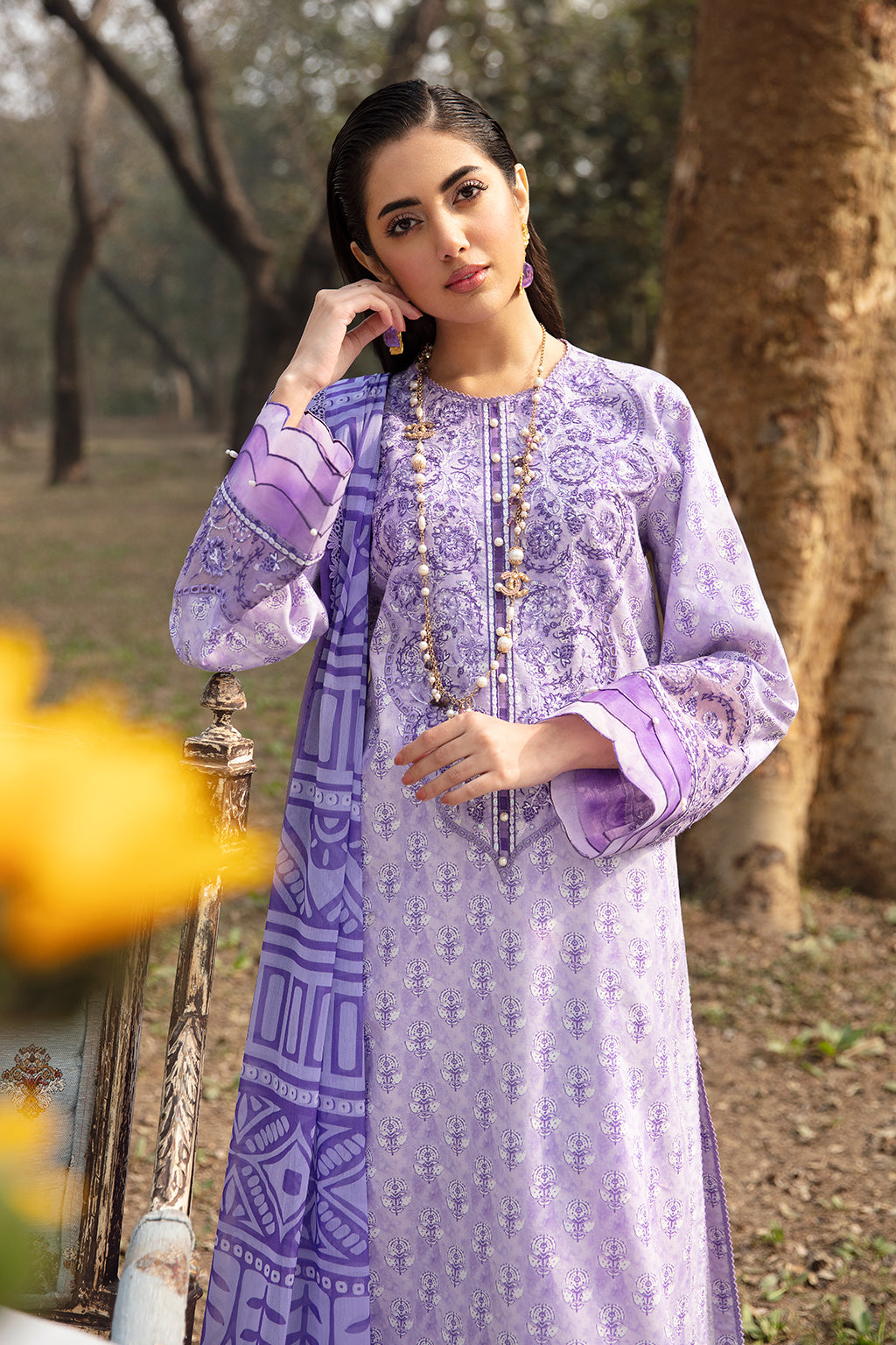 Ayzel Summer Dream Lawn Collection | Freesia - Mirha Fashion