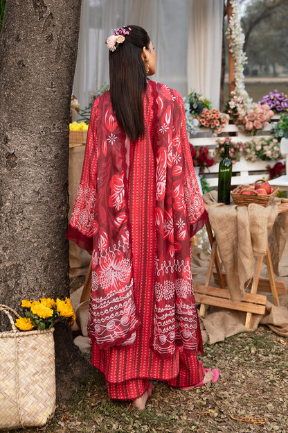 Ayzel Summer Dream Lawn Collection | Cardinal - Mirha Fashion