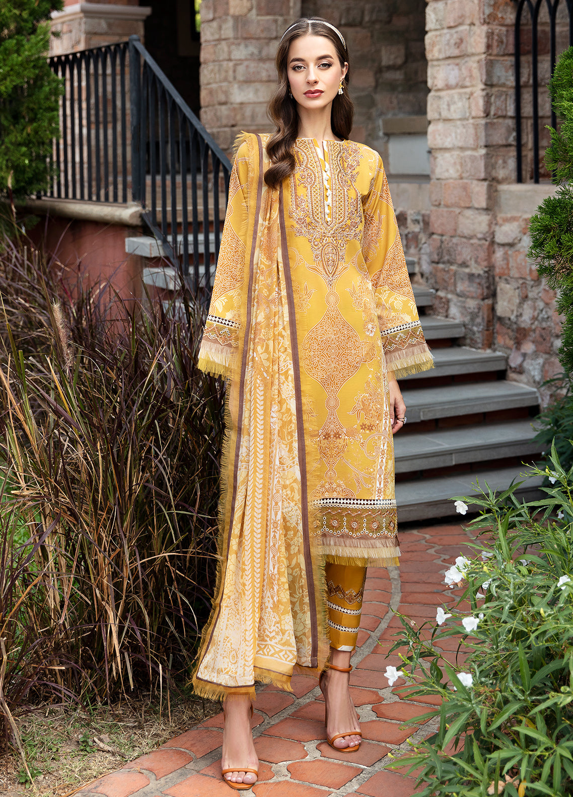 Gulaal lawn Collection 2024 | Spring Time Ballet - CEYDA - Mirha Fashion