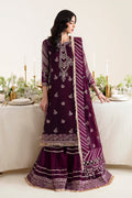 Alizeh Reena Handicrafted Unstitched Luxury Chiffon Formal | Laurel - Mirha Fashion