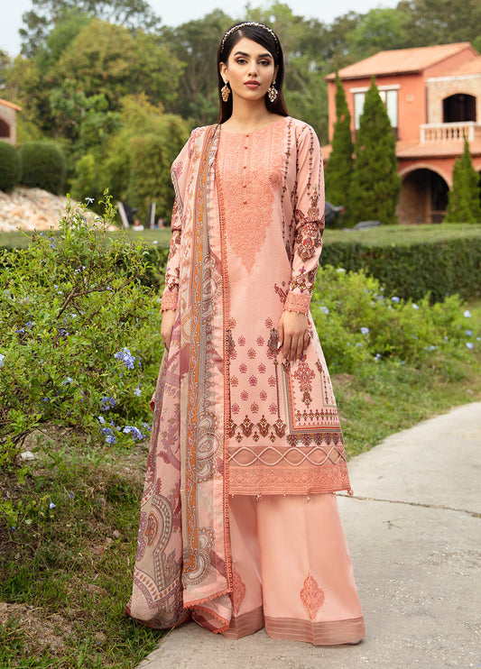 Gulaal lawn Collection 2024 | Spring Time Ballet - HESTIA - Mirha Fashion