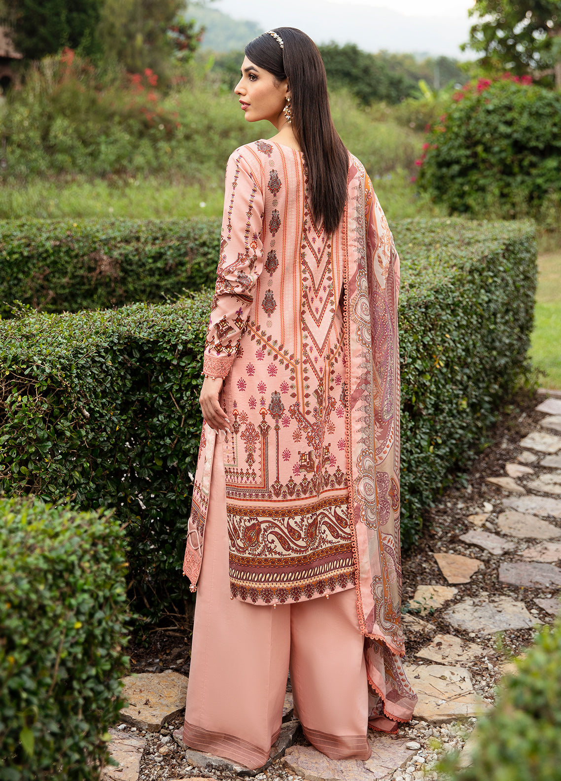 Gulaal lawn Collection 2024 | Spring Time Ballet - HESTIA - Mirha Fashion