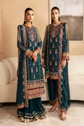 Xenia Unstitched Luxury Chiffon - NEHMAT - Mirha Fashion