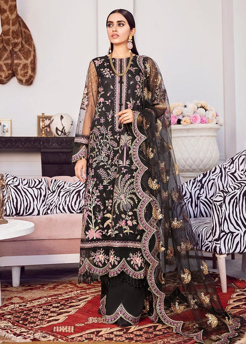 Afrozeh La Fuchsia Luxury Collection 2021 | Cocktail - Mirha Fashion