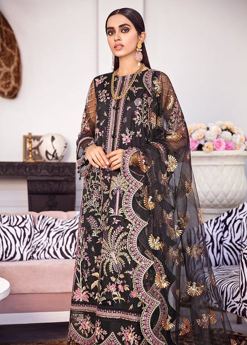 Afrozeh La Fuchsia Luxury Collection 2021 | Cocktail - Mirha Fashion
