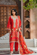 Shaanse Monsoon Luxury pret Cotton Ready to Wear Collection 2026 | Orange