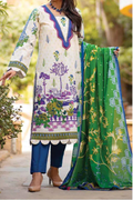 MIZAJ 3-PIECE DIGITAL LAWN COLLECTION 2022 - S3RL-220103 - 03