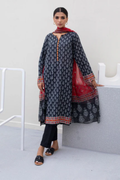 Zellbury 3-piece Embriodered Lawn Unstitched 2023 Volume 5   WUS23X30402 - Mirha Fashion