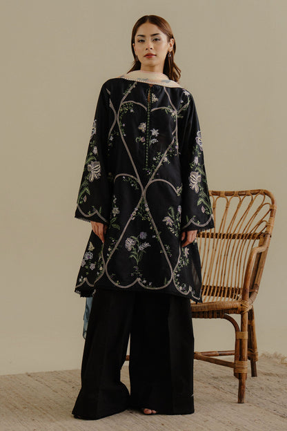 Coco Lawn Drop 2 Embroidered Eid Collection 2025 | Tara-8A