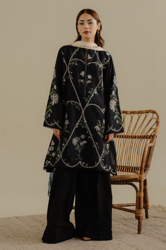 Coco Lawn Drop 2 Embroidered Eid Collection 2025 | Tara-8A
