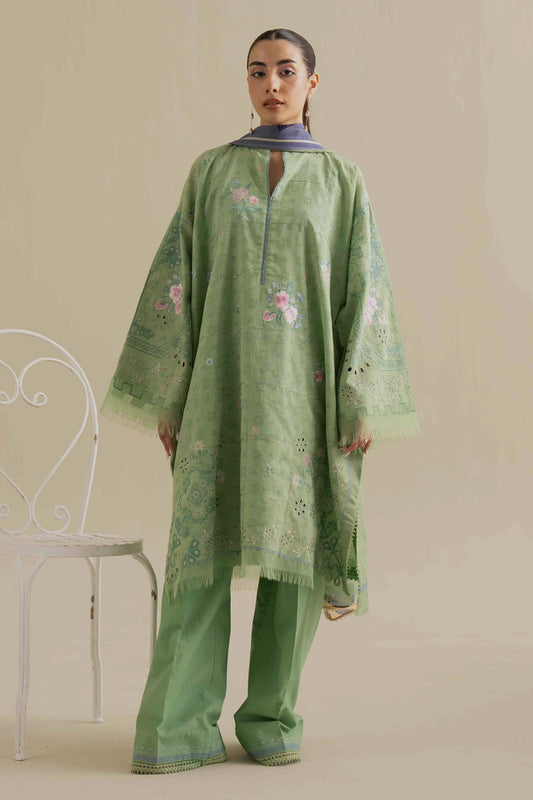 Coco Lawn Drop 2 Embroidered Eid Collection 2025 | Sufa-5A
