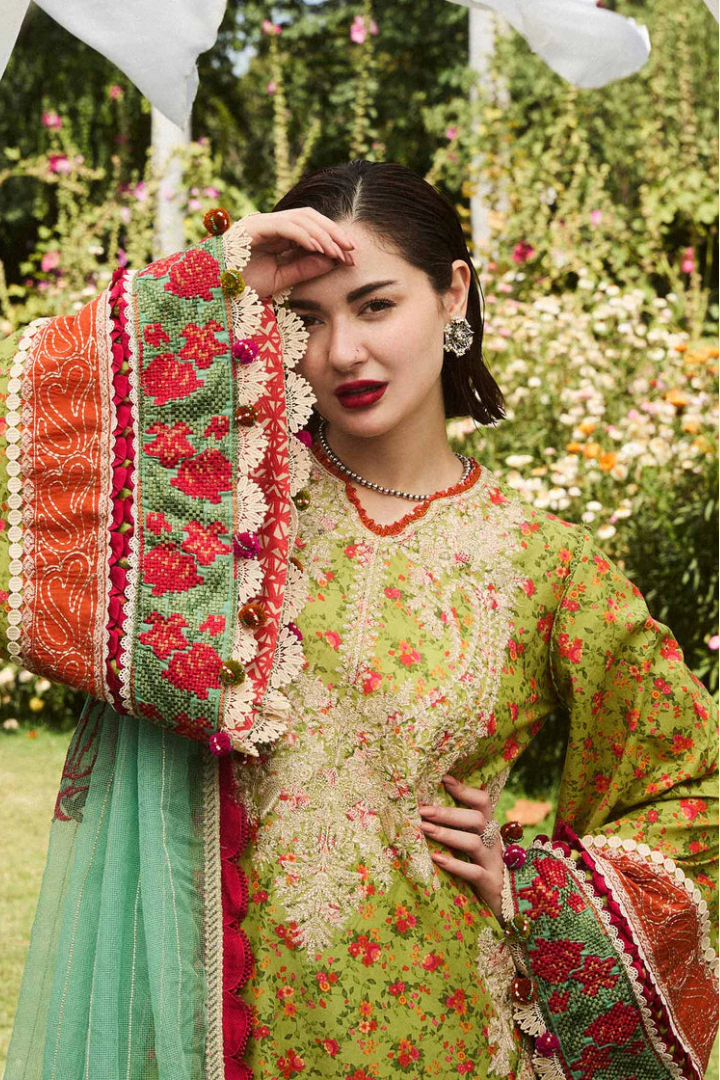 Hussain Rehar SS Luxury Lawn Collection 2024 | Shein 1