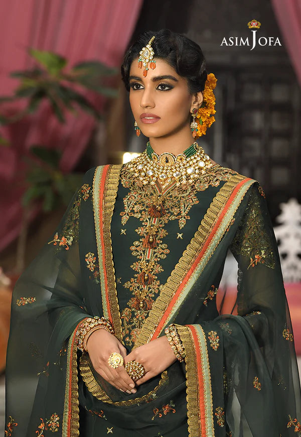 Asim Jofa Rasum Embroidered Wedding Collection 2022 | AJR-10 - Mirha Fashion