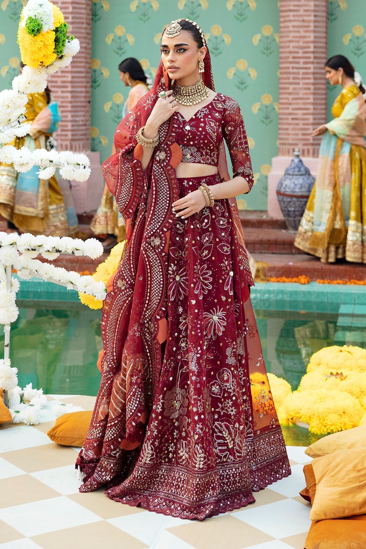 Nureh Jhoomro Luxury Formals – NL-53 - MAHRO - Mirha Fashion