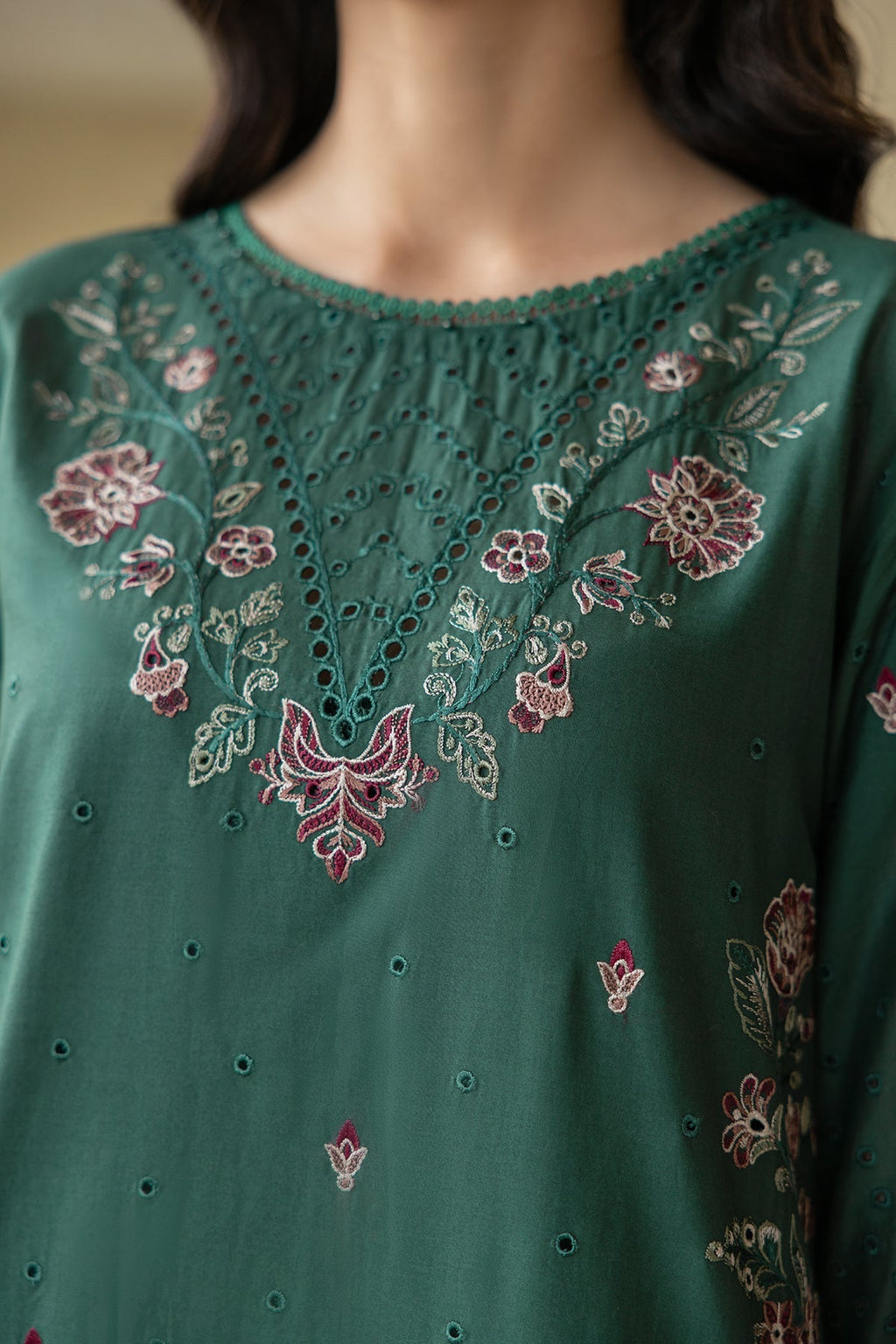 Farasha Bahar Embroidered Lawn Collection 2024 | Azure Grace