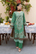 Shaanse Khuwab Vol-2 Ready To Wear Emb Cotton Collection 2026 | Green Small - Mirha Fashion