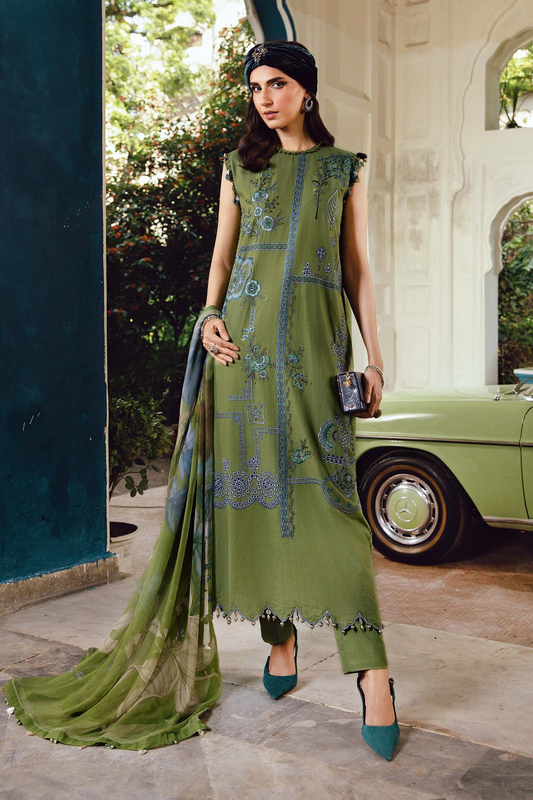 Maria B Mprints Fall Edit 3 PCS Unstitched 2025 | 1A