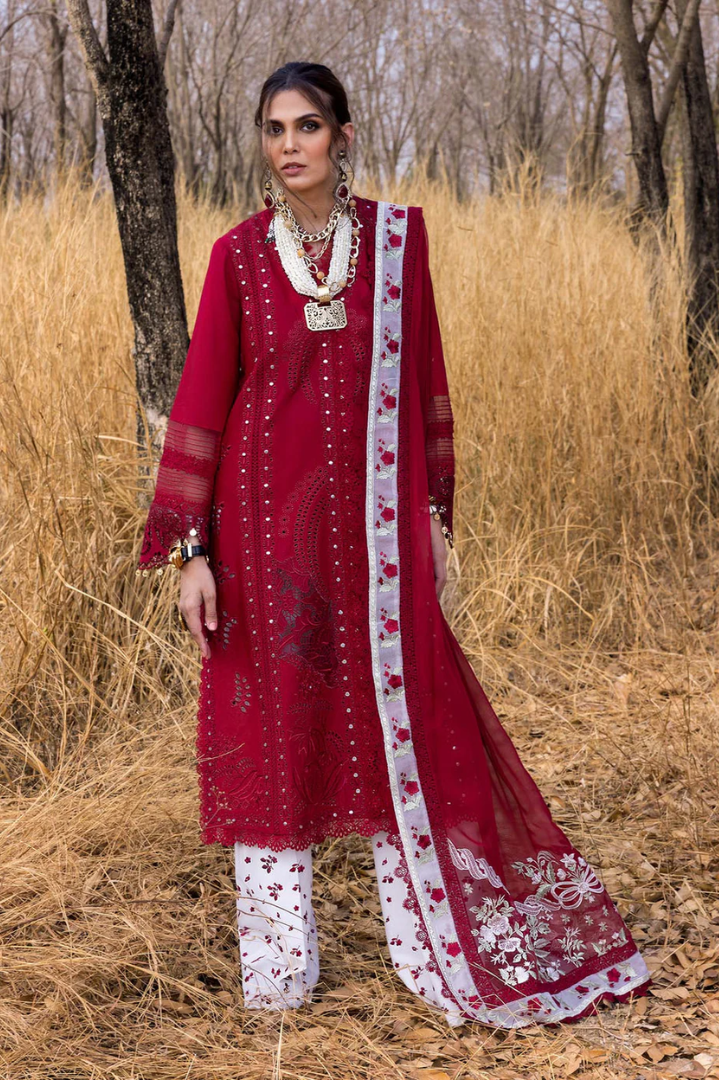 Saira Shakira Luxury Lawn 2025 | Shams A