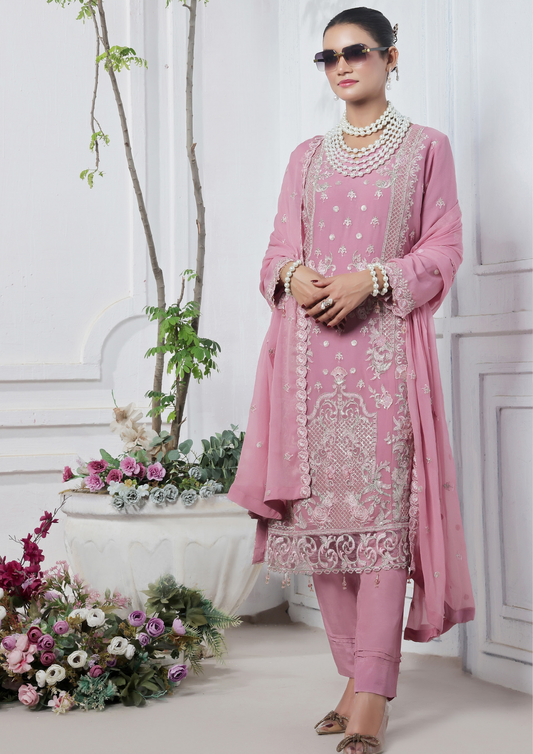 Soghat Creation chiffon  | Florum Design 08