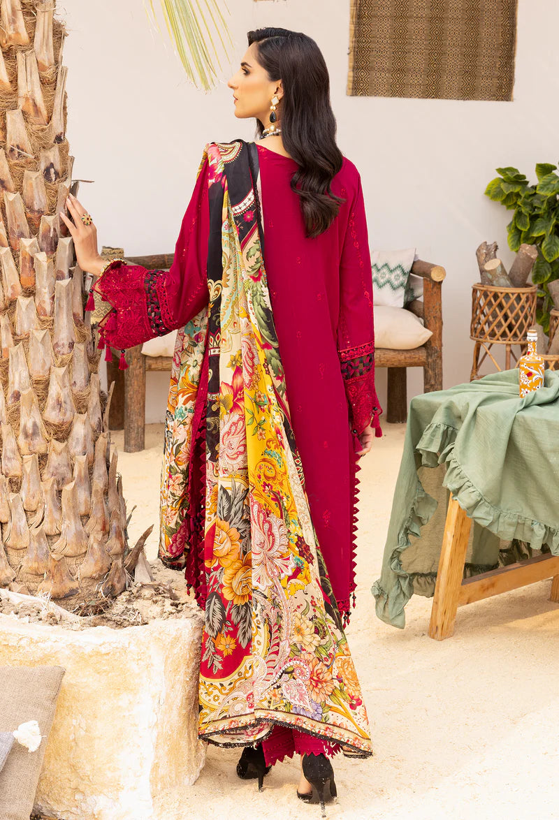 Adan's Libas Unstitched Lawn 2023 | Muzayyan - Mirha Fashion