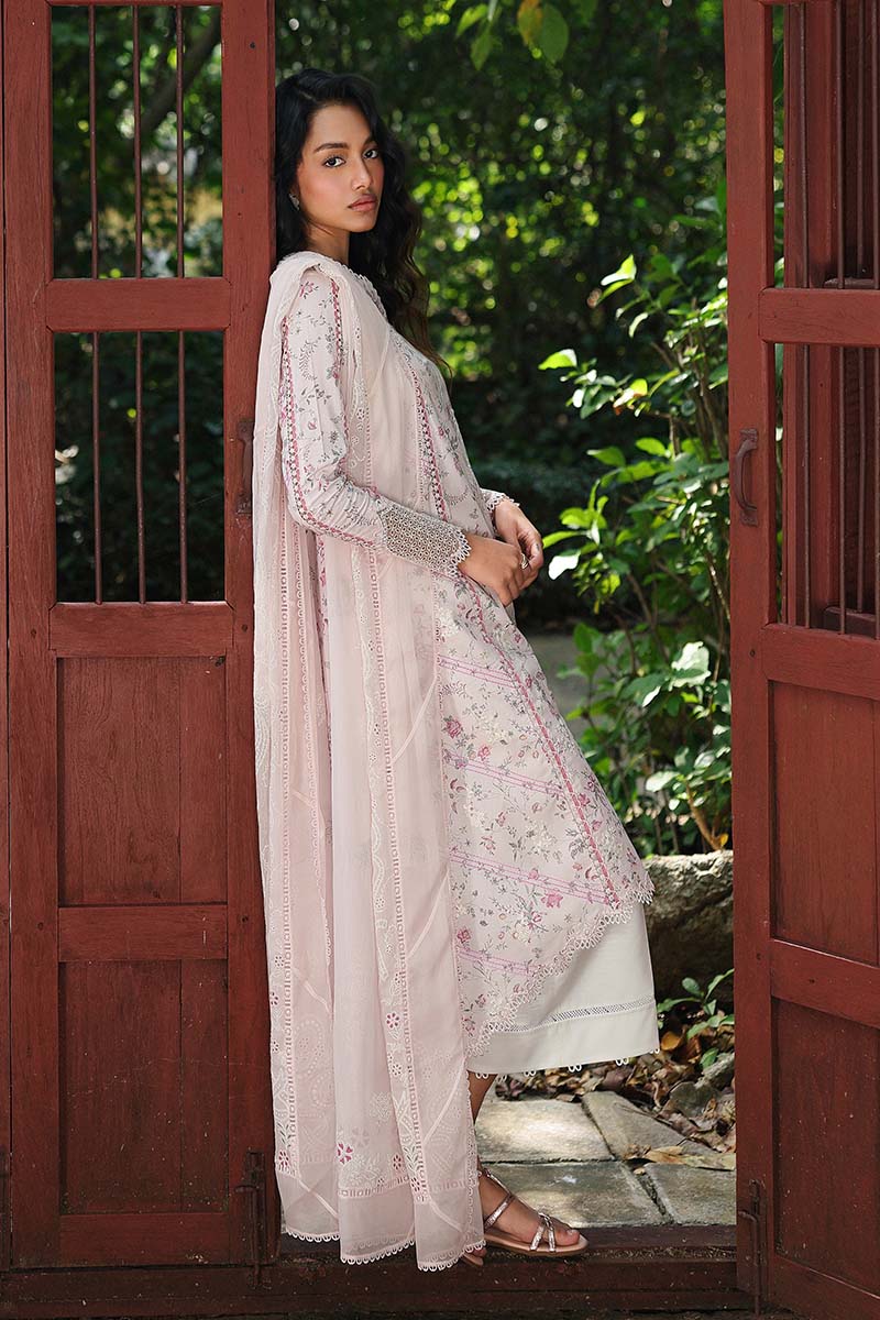 Qalamkar Qprints 3PCS Unstitched Lawn Collection 2026 | AX # 02 (A) AILSA