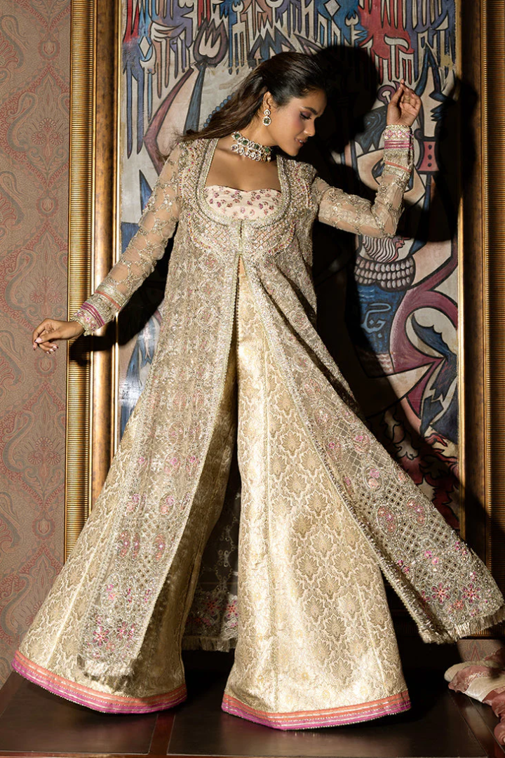 Mushq Darlings Wedding 3PCS Unstitched Collection 2025 | MUNWD250104 Jhilmil