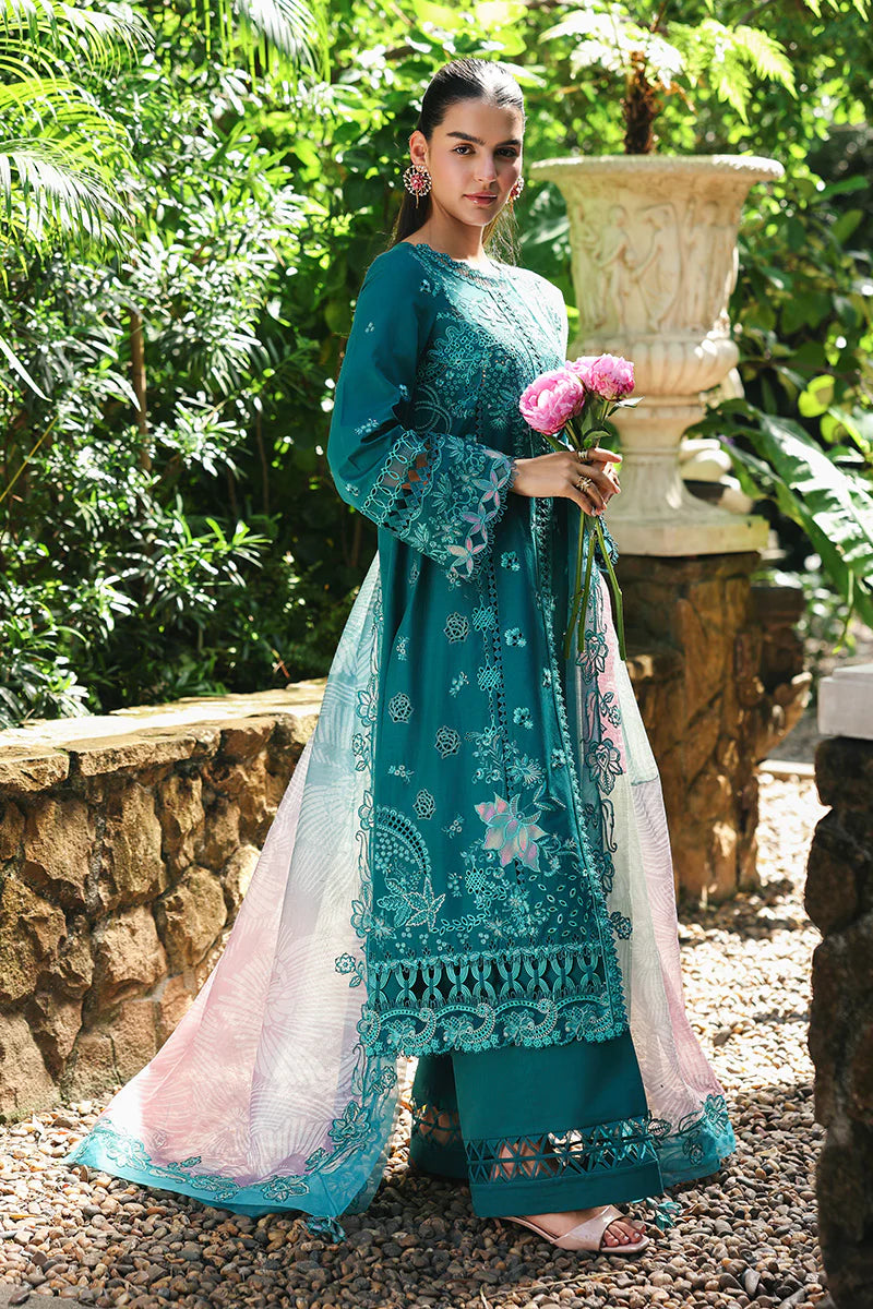 Qalamakar Qline Lawn Drop 1 Unstitched Collection 2026 | SAPPHIRE - Mirha Fashion