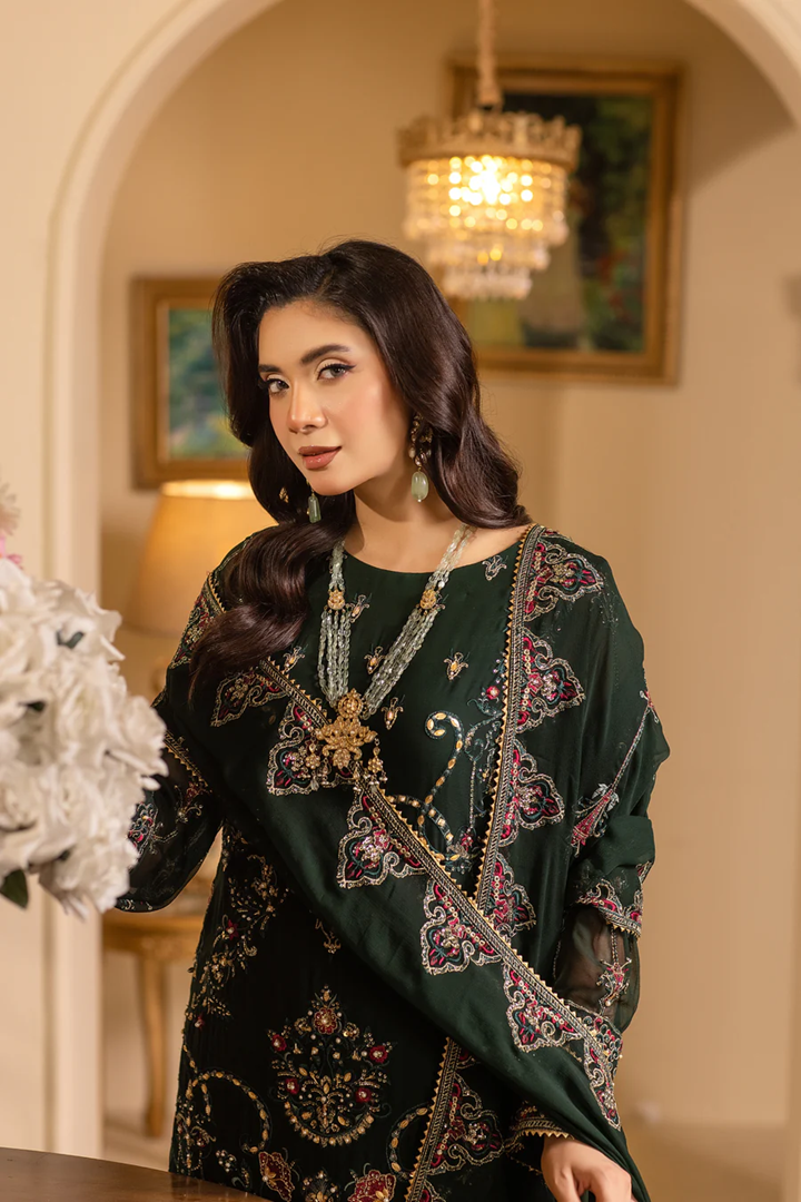 Rajkumari Formal By Sidra Aleem 3 PCS Unstitched 25 | Emeralda 06