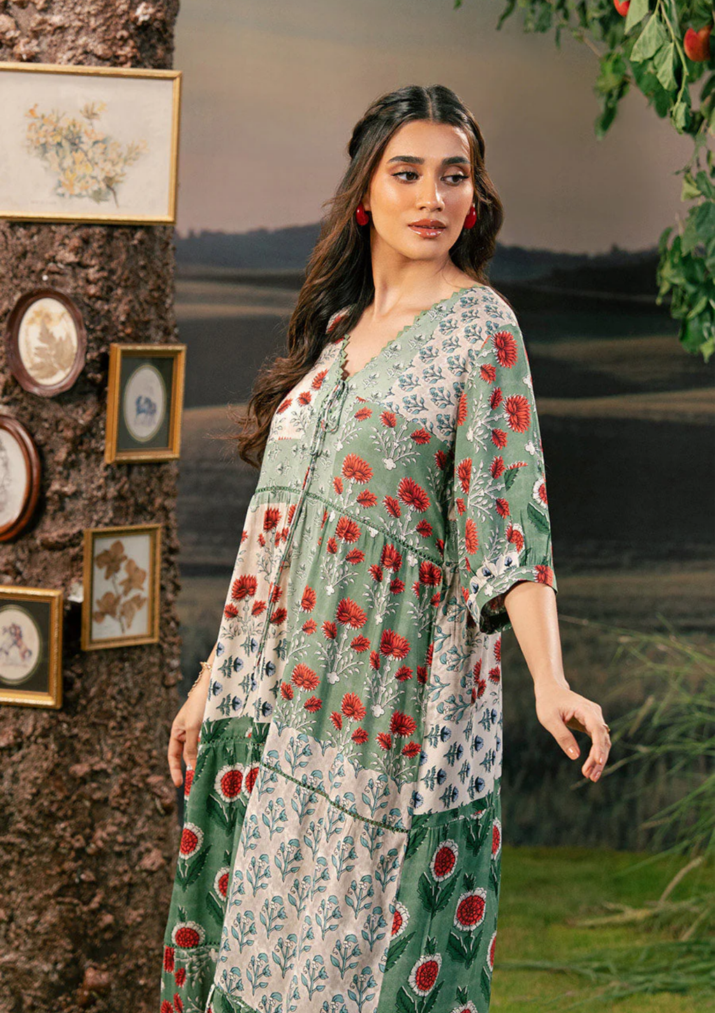 Maria B. MBasic Fall 2025 Collection – 3 Piece Unstitched Suit | 02B