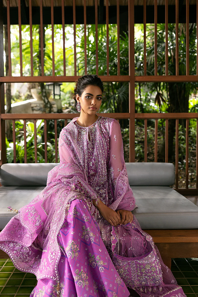 Saira Rizwan Festive 3 PCS Unstitched 2025 | Liyana SRF25-07